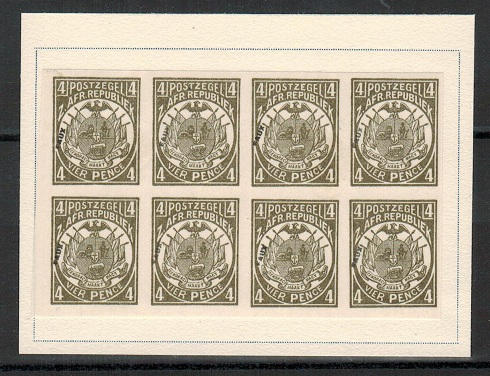 TRANSVAAL - 1885 4d 