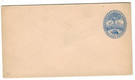 SEYCHELLES - 1895 15c blue on cream PSE unused. H&G 2a
