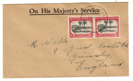 TOKELAU - 1948 2d rate cover to UK used at FAKAOFA/UNION ISLANDS.