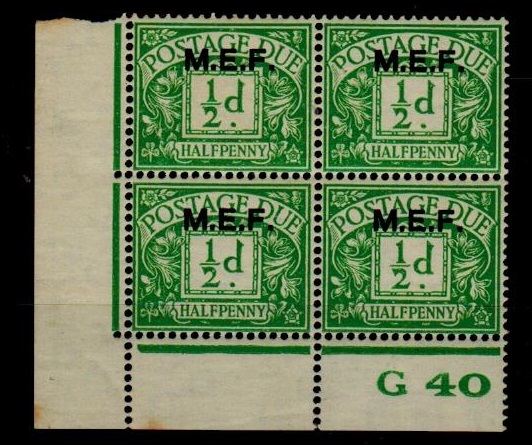 B.O.F.I.C. - 1942 1/2d emerald 