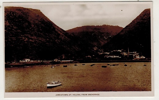 ST.HELENA - 1930 (circa) unused picture postcard depicting 