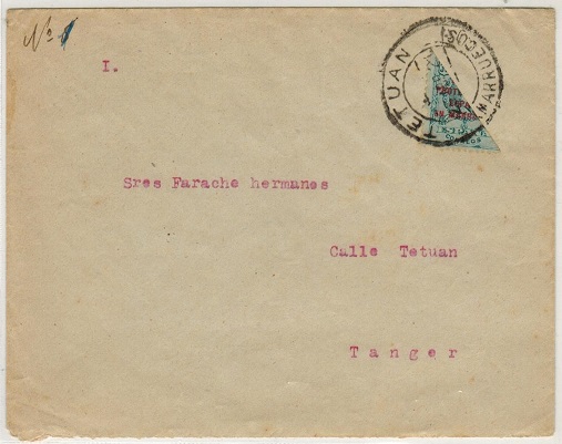 MOROCCO AGENCIES - 1921 30c 