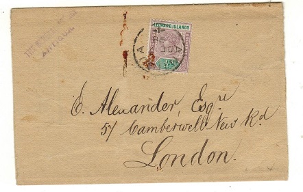 ANTIGUA - 1898 1/2d 