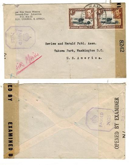 K.U.T. - 1944 2/- rate 