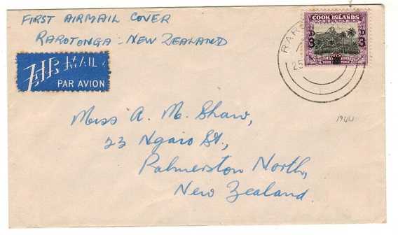 COOK ISLANDS - 1944 