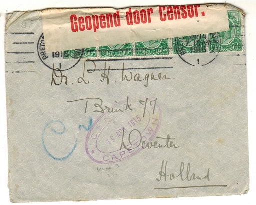 SOUTH AFRICA - 1915 2 1/2d rate 