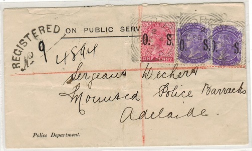 SOUTH AUSTRALIA - 1902 5d registered 