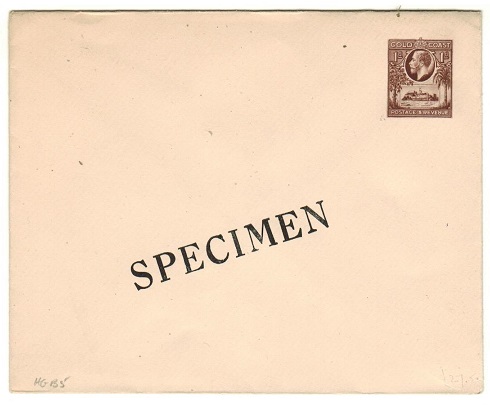 GOLD COAST - 1928 1d brown PSE unused SPECIMEN.  H&G 5.