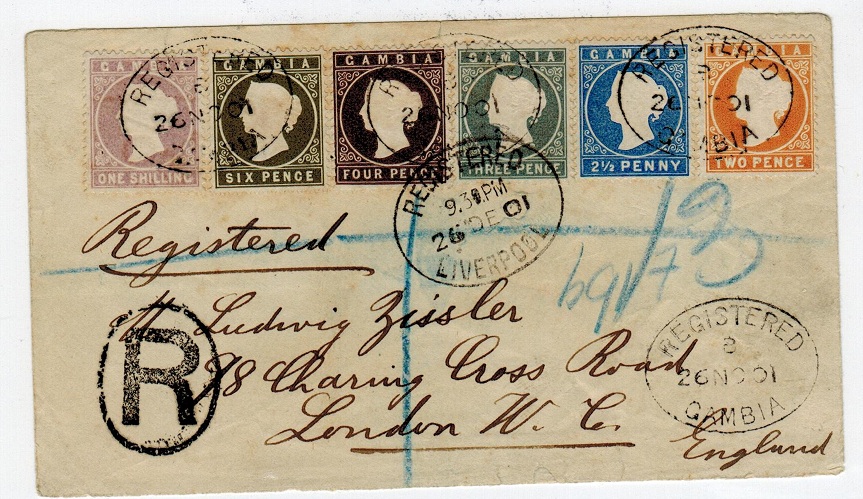 GAMBIA - 1901 registered