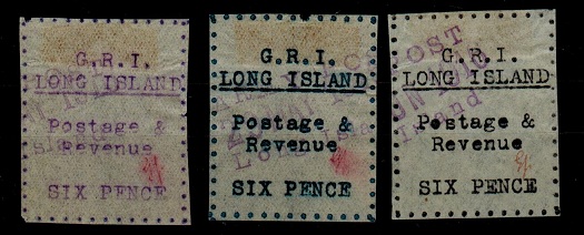LONG ISLAND - 1916 6d 