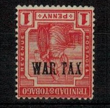 TRINIDAD AND TOBAGO - 1917 1d red 