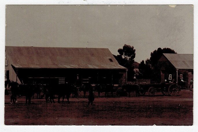 BASUTOLAND - 1905 (circa) real unused photo postcard showing 