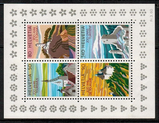 SWITZERLAND - 1987 Fr3.60 