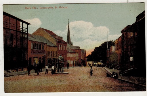 ST.HELENA - 1905 (circa) picture postcard unused depicting 