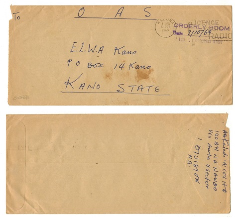 BIAFRA - 1969 stampless 