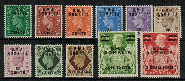 B.O.F.I.C. - 1948 set of 11 fine mint.  SG S10-S20.