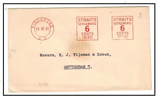 SINGAPORE - 1931 