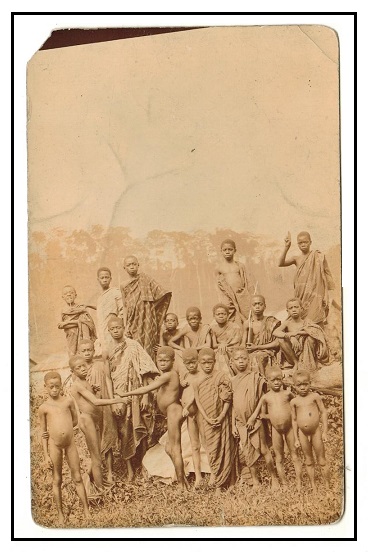 GOLD COAST - 1905 (circa) unused postcard depicting Ashanti Gold Fields.