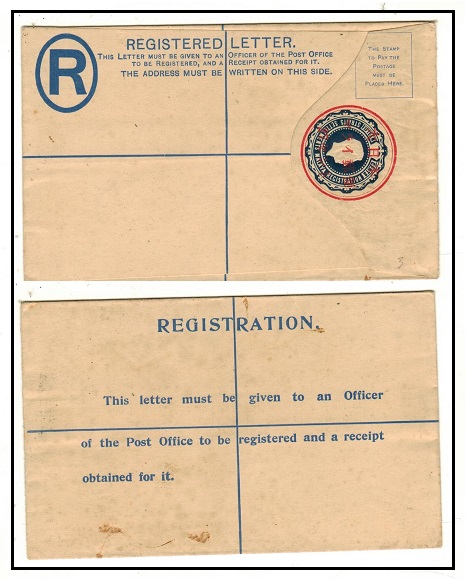 MALAYA - 1943 27c on 15c blue RPSE unused with KANJI h/s for Jap Occupation.