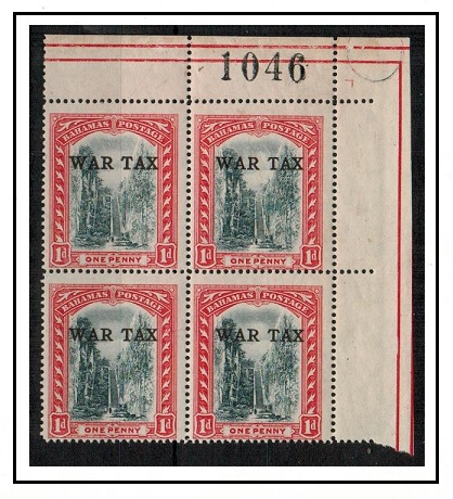 BAHAMAS - 1918 1d 