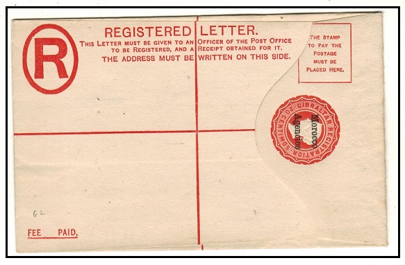 MOROCCO AGENCIES - 1898 20c scarlet RPSE (size G) unused.  H&G 4b.