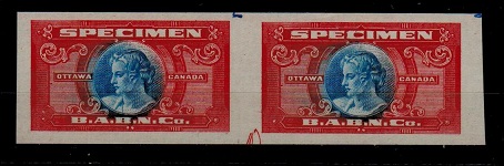 CANADA - 1929 IMPERFORATE 
