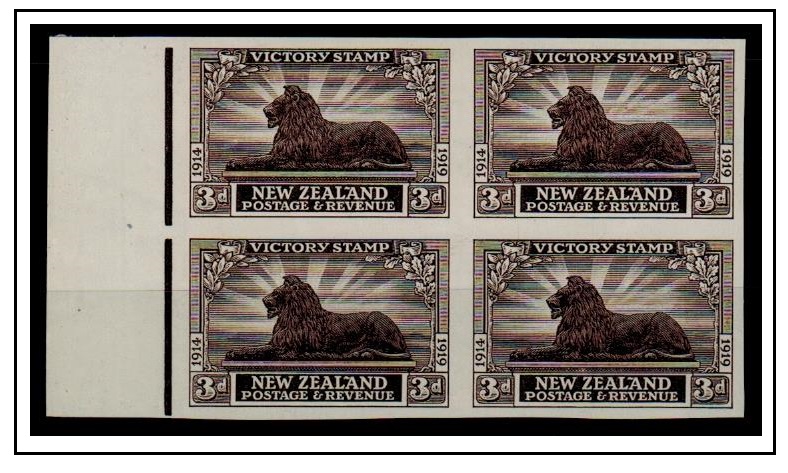 NEW ZEALAND - 1920 3d 