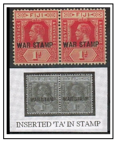 FIJI - 1915 1d 