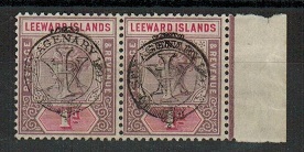 LEEWARD ISLANDS - 1897 1d 