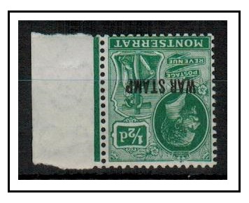 MONTSERRAT - 1917 1/2d green 