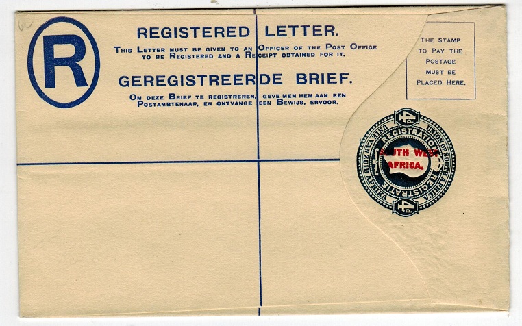 SOUTH WEST AFRICA - 1923 4d RPSE unused.  H&G 1.