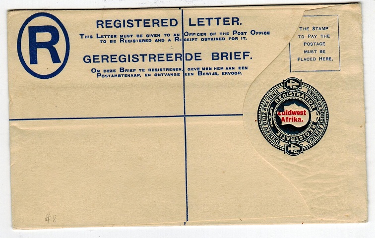 SOUTH WEST AFRICA - 1923 4d RPSE unused.  H&G 8.