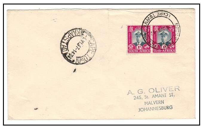SOUTH AFRICA - 1947 local 
