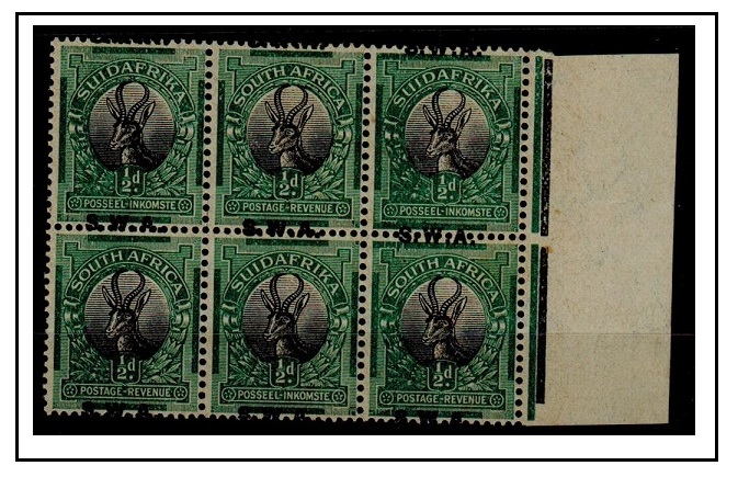 SOUTH WEST AFRICA - 1927 1/2d 