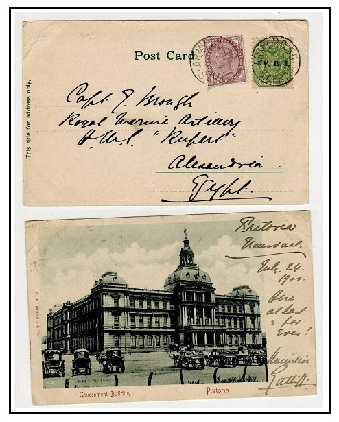 TRANSVAAL - 1900 1 1/2d
