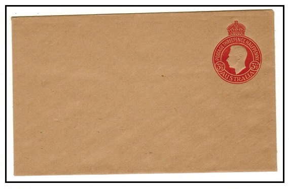 AUSTRALIA - 1951 3 1/2d red PSE unused.  H&G 30a.