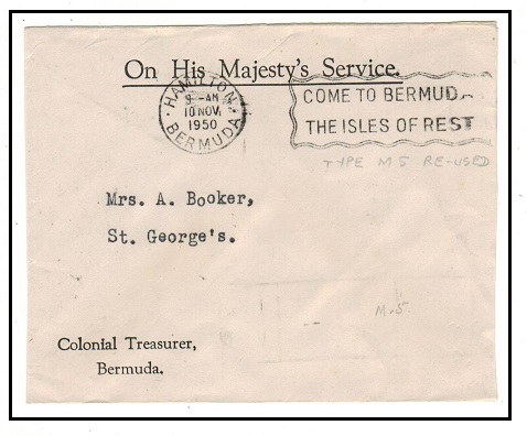 BERMUDA - 1950 use of 