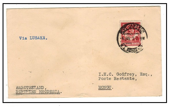 NORTHERN RHODESIA - 1939 return 