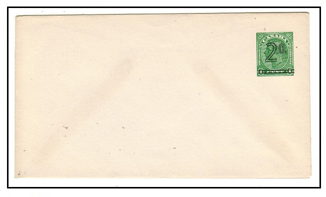 CANADA - 1951 2c on 1c green PSE unused.  H&G 70.