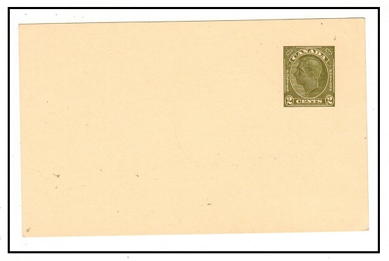 CANADA - 1951 2c olive green PSC unused.  H&G 173