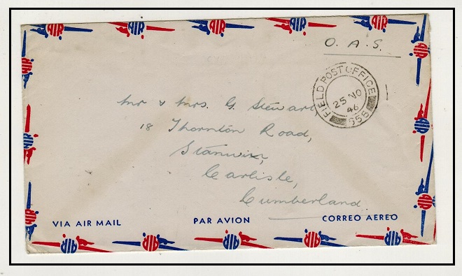 B.O.F.I.C. - 1945 stampless 