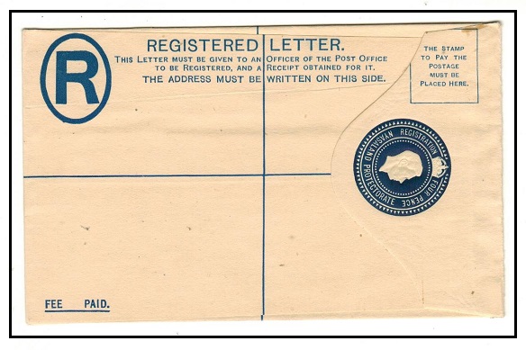 NYASALAND - 1938 4d dark blue RPSE (size G) unused.  H&G 3a.