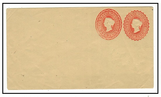 TASMANIA - 1892 1/2d + 1d 