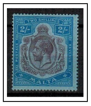 MALTA - 1921 2/- 