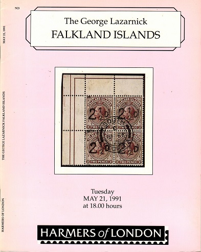 FALKLAND ISLANDS - Harmers of London auction catalogue of the 