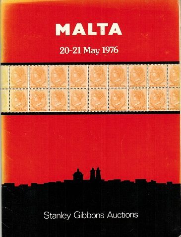 MALTA - Stanley Gibbons auction catalogue for a specialised collection of Malta.

