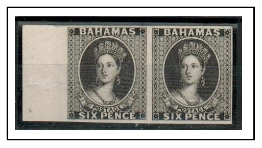 BAHAMAS - 1861 6d (SG type 1) 