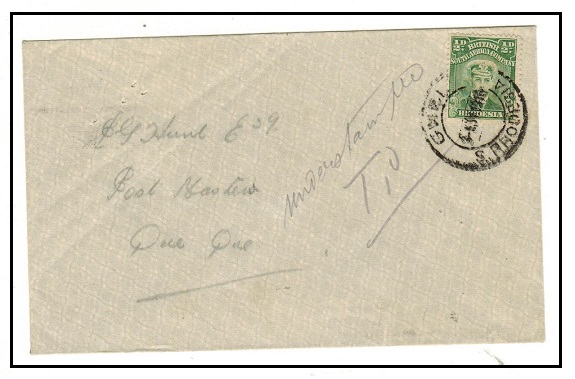 RHODESIA - 1914 1/2d 