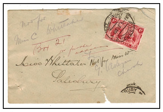 RHODESIA - 1913 1d 
