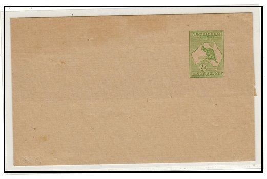 AUSTRALIA - 1913 1/2d green 